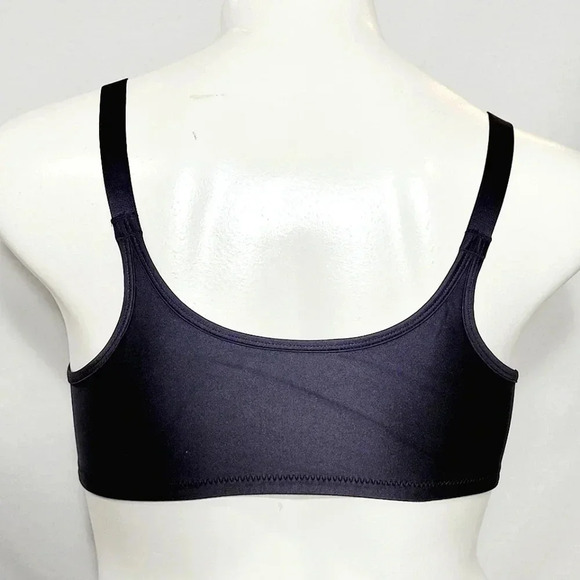 36B Playtex Sensationally Sleek Wire Free Bra Black - Picture 3 of 3
